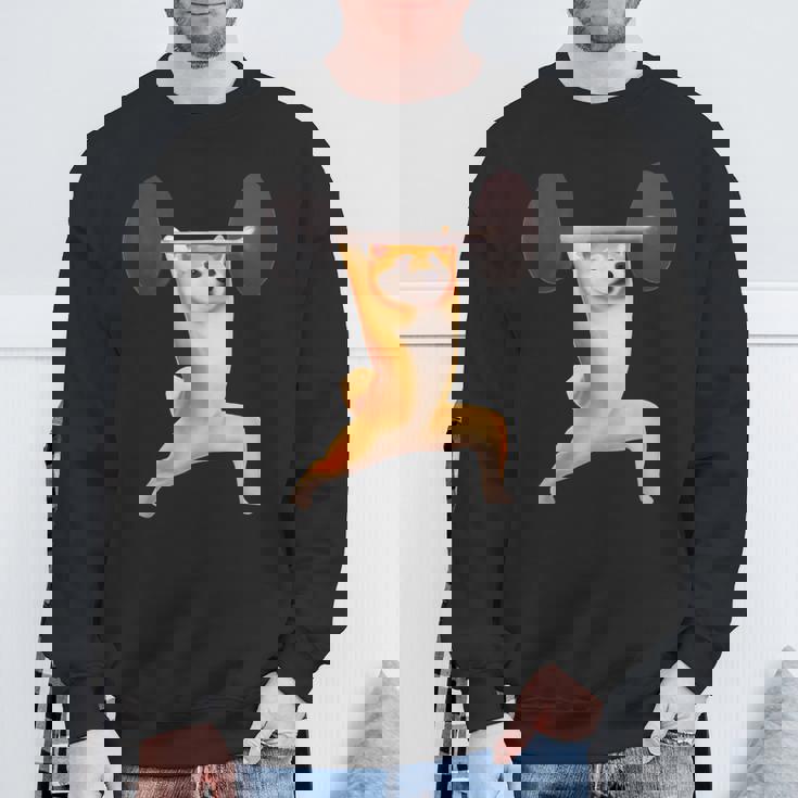 柴犬 イヌ 面白いtシャツ 犬 筋トレ 文字入り メンズ 半袖 服 おもしろグッズ 文字tシャツ ネタ ブラック スウェットシャツ 高齢者への贈り物