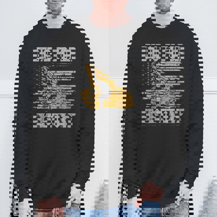 歴史を掘り起こす スウェットシャツ 高齢者への贈り物