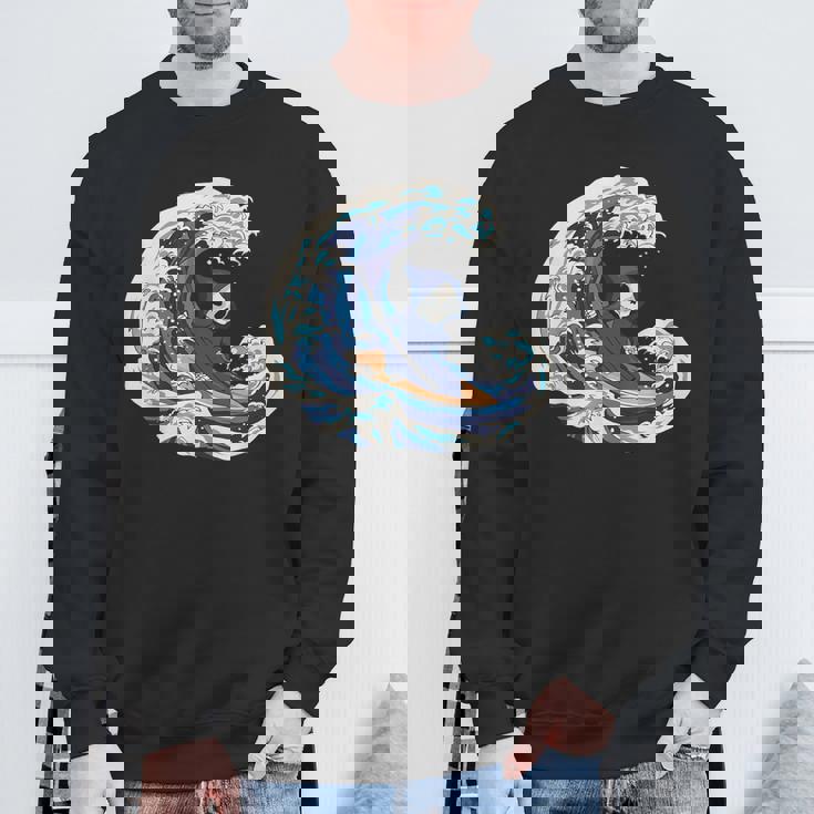 死神サーフィン スウェットシャツ 高齢者への贈り物