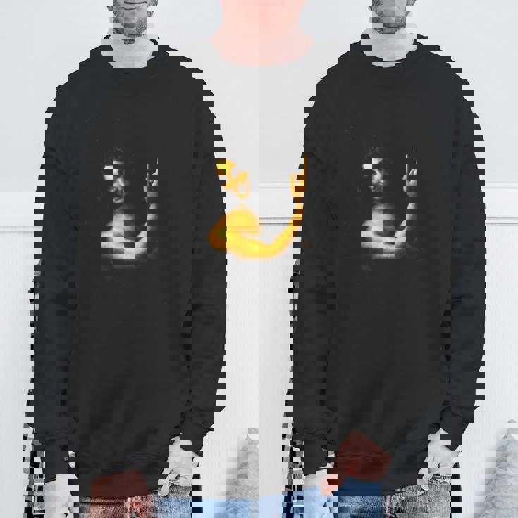 洗礼者ヨハネ1516ダ・ヴィンチ美術画ルネサンス スウェットシャツ 高齢者への贈り物