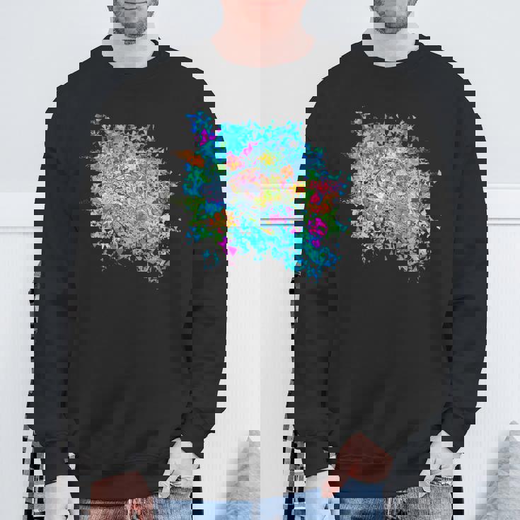 海シリーズ 鮮やかな海亀 スウェットシャツ 高齢者への贈り物