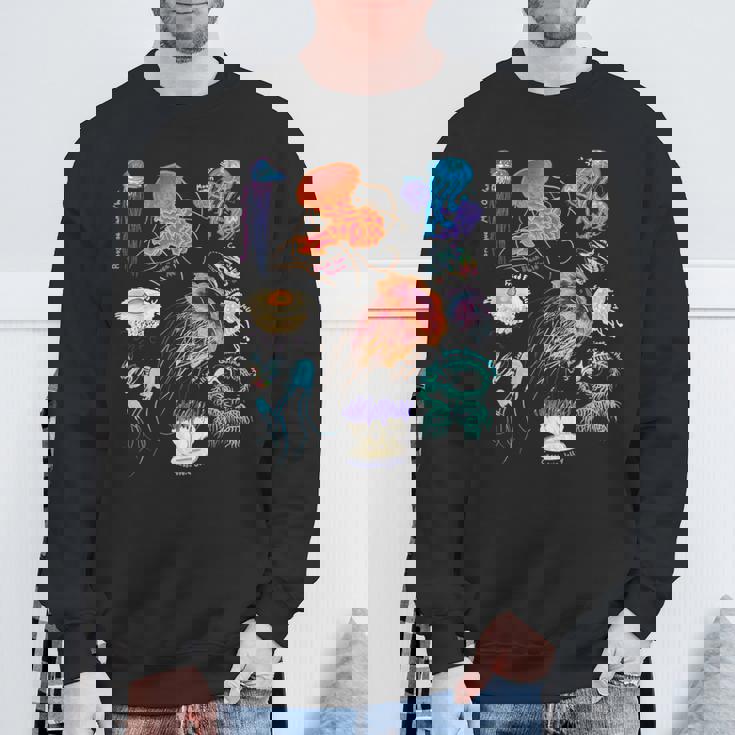 海洋生物クラゲ スウェットシャツ 高齢者への贈り物