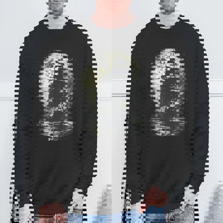 海賊と幽霊船 スウェットシャツ 高齢者への贈り物