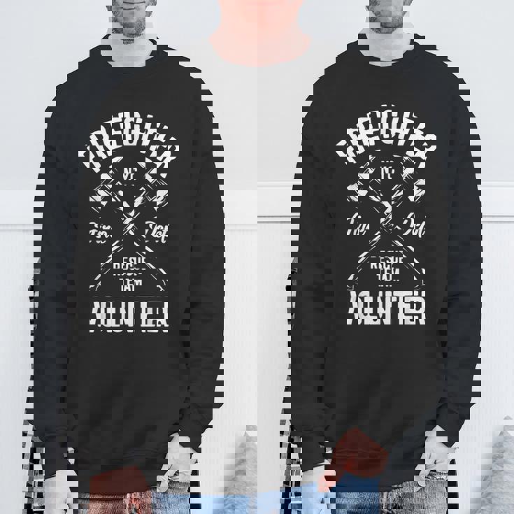 消防士 ボランティア レスキュースクワッド ニューヨーク スウェットシャツ 高齢者への贈り物