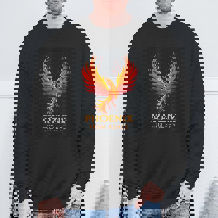 炎フェニックス コスチューム 火の鳥好きに スウェットシャツ 高齢者への贈り物