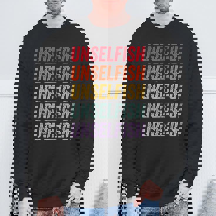 無利己的 スウェットシャツ 高齢者への贈り物