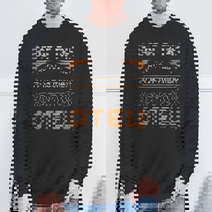 父の日、ヴィンテージ感のあるロシア語のパパの言葉 スウェットシャツ 高齢者への贈り物