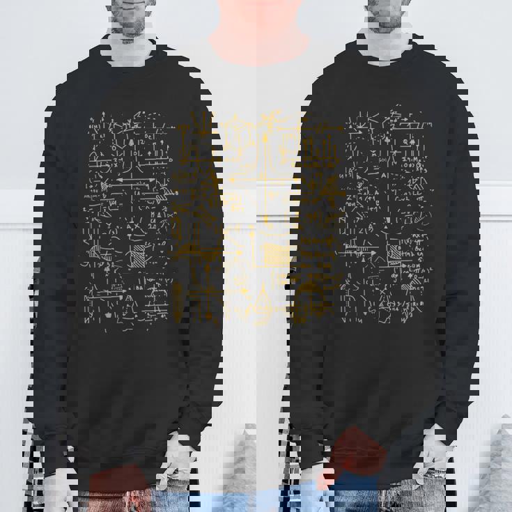 物理学 数学 物理学者 数学 関数グラフ スウェットシャツ 高齢者への贈り物