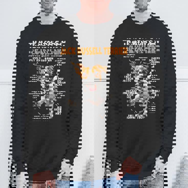 犬の飼い主のための面白いジャック ラッセル テリア ガッシスウェットシャツ 高齢者への贈り物