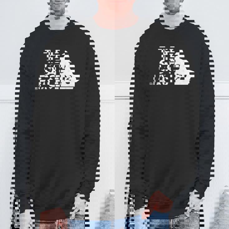 猫の顔 猫デザイン スウェットシャツ 高齢者への贈り物