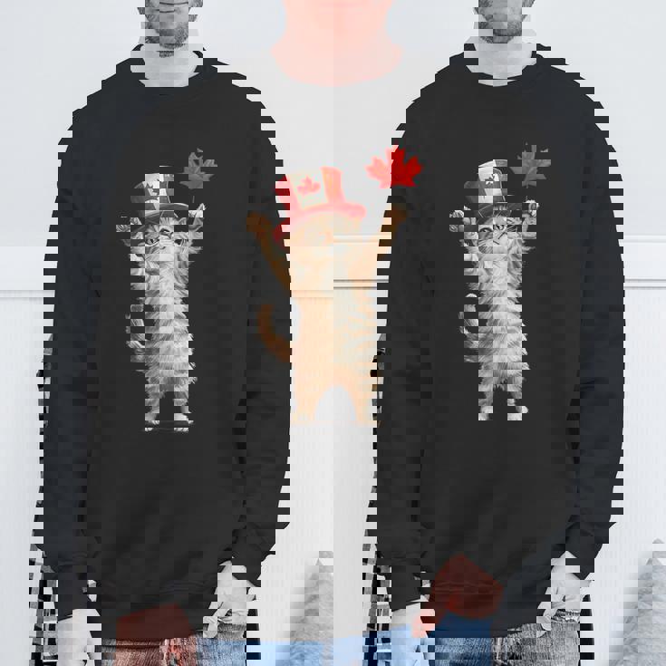 猫カナダ スウェットシャツ 高齢者への贈り物