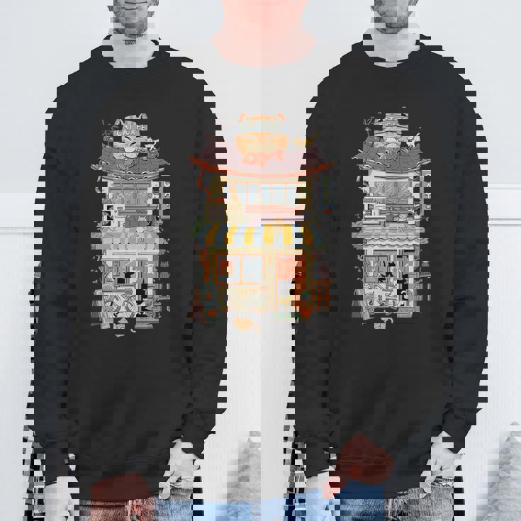 猫カフェ スウェットシャツ 高齢者への贈り物