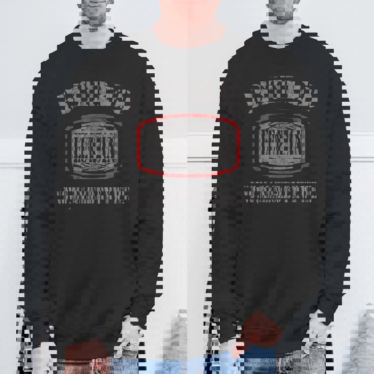 男女兼用電気工事士 スウェットシャツ 高齢者への贈り物