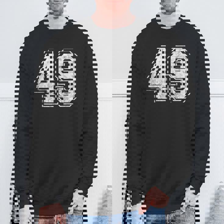 番号 49 スウェットシャツ 高齢者への贈り物