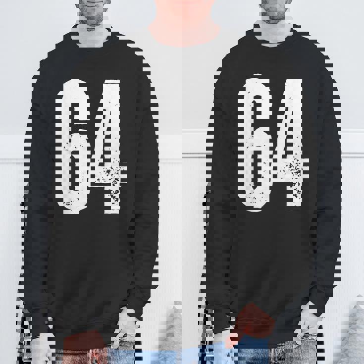 番号 64 スウェットシャツ 高齢者への贈り物