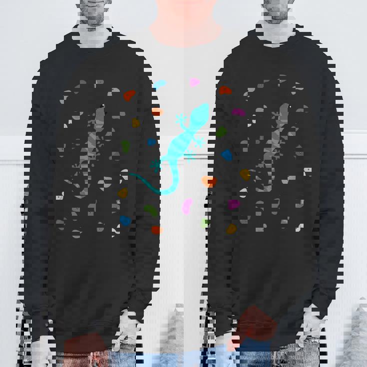 登山ゲッコ ボルダーグリップ付き ボルダリング ホール クライミング スポーツ スウェットシャツ 高齢者への贈り物