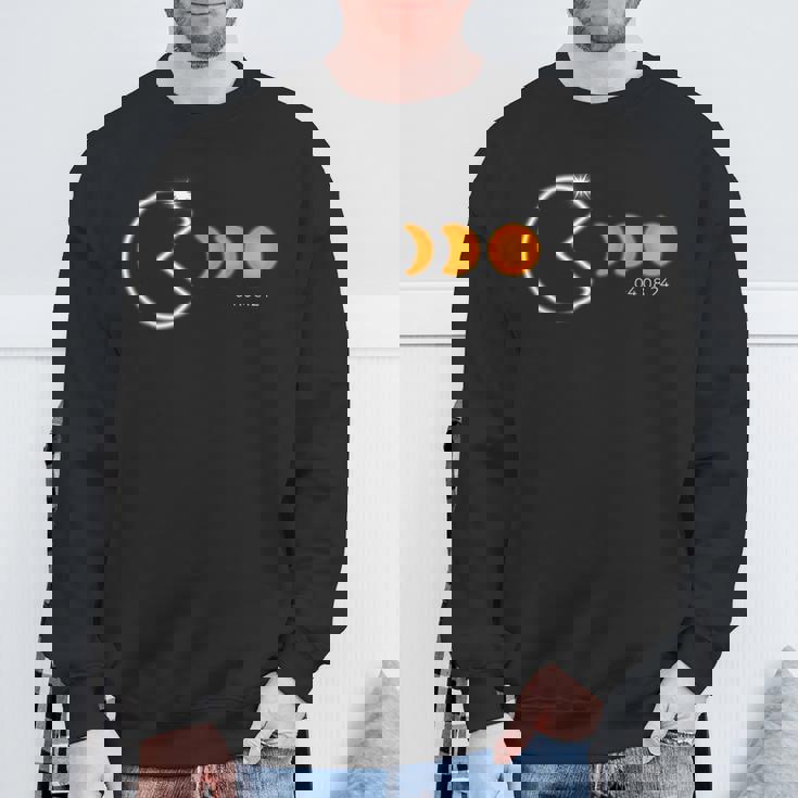 皆既日食 2024年4月8日 ファニーフェーズ トータリティ スウェットシャツ 高齢者への贈り物