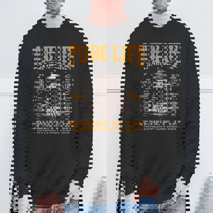 真空管 ギターアンプ チューブ アナログ Hi-Fi アンプ スウェットシャツ 高齢者への贈り物