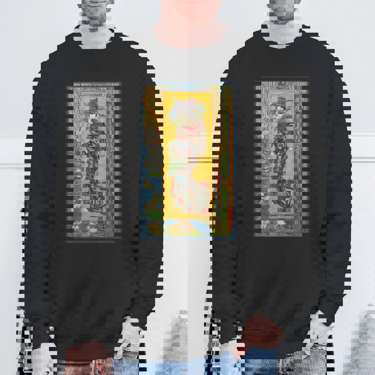 礼儀ヴァンゴッホ日本美術印象派絵画日本 スウェットシャツ 高齢者への贈り物