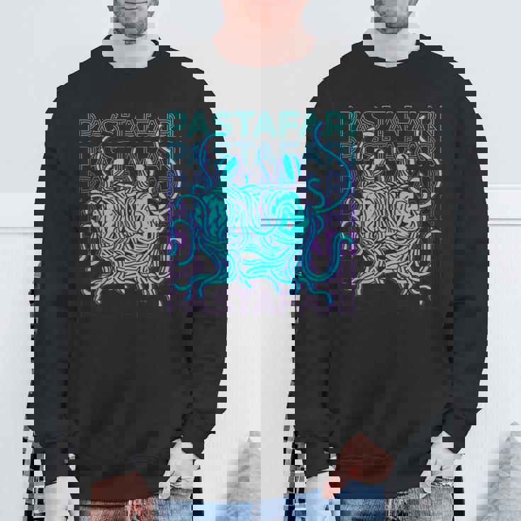 空飛ぶスパゲッティ モンスター パスタファリ パスタファリズム Fsm レトロ スウェットシャツ 高齢者への贈り物