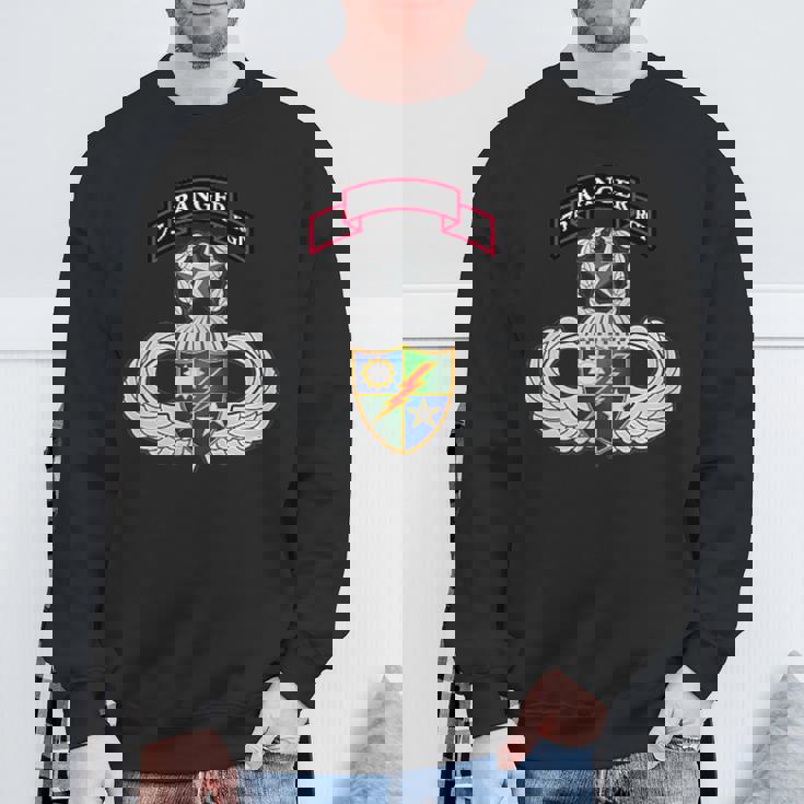 第75レンジャー連隊 スウェットシャツ 高齢者への贈り物