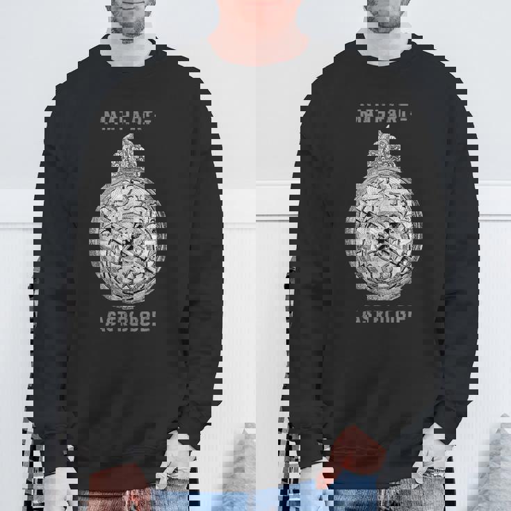 算数科学アストロラーベ、数学科学アート、占星術 スウェットシャツ 高齢者への贈り物