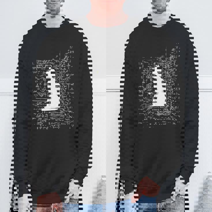 箱の中のシュレディンガーの猫 スウェットシャツ 高齢者への贈り物