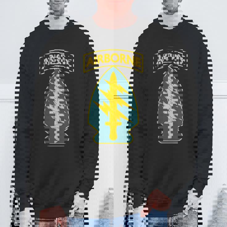 米陸軍 第1特殊部隊 コマンド 空挺 米軍 スウェットシャツ 高齢者への贈り物