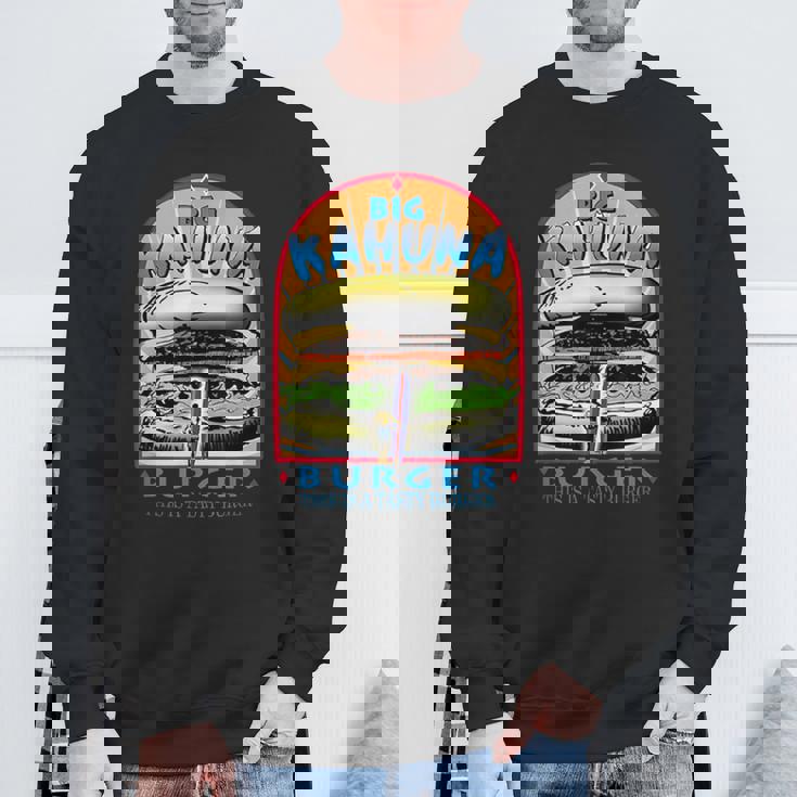 素晴らしいビッグカフナバーガー スウェットシャツ 高齢者への贈り物