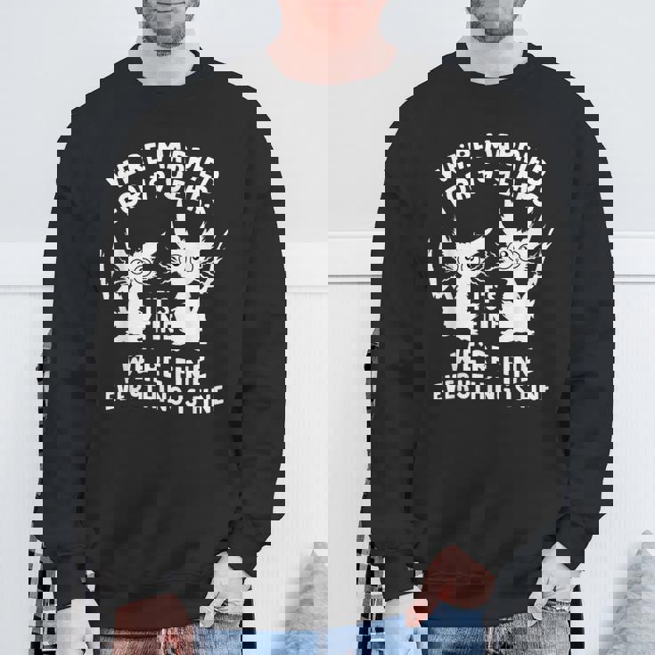 結婚19周年 結婚19年目 いい猫 面白い スウェットシャツ 高齢者への贈り物