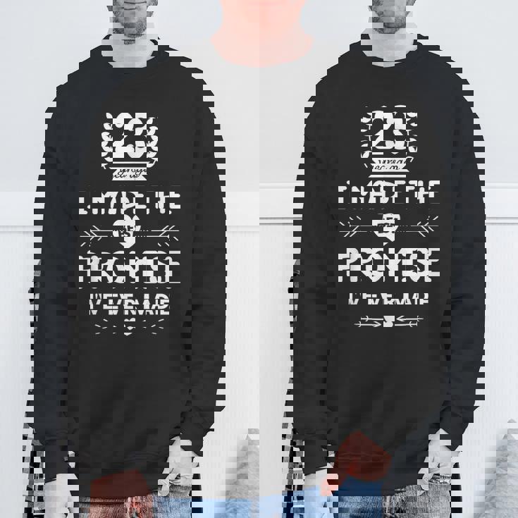 結婚23周年 結婚記念日 おもしろい 夫 妻 スウェットシャツ 高齢者への贈り物