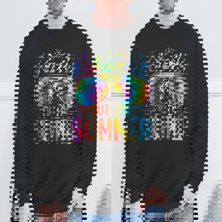 絞り染め 学校教師の夏最終日 スウェットシャツ 高齢者への贈り物