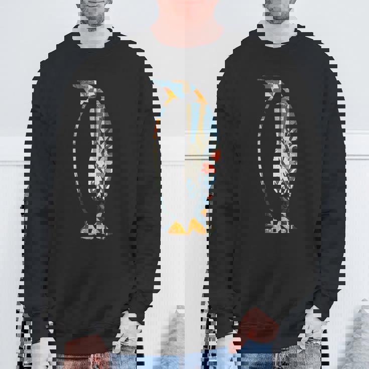 美的シルエット きのこ コタツコア ペンギン スウェットシャツ 高齢者への贈り物