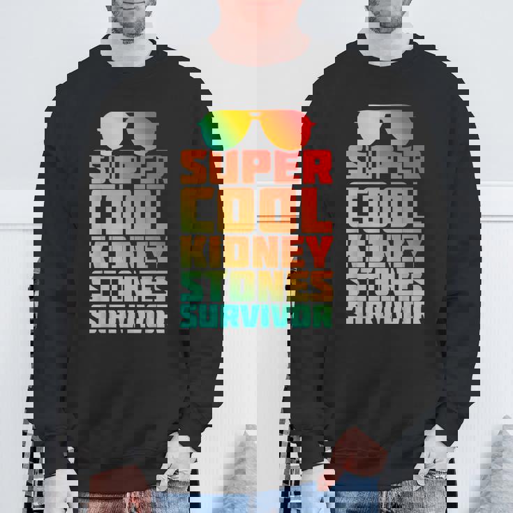 腎臓結石 尿路結石症 サバイバー 回復 よく ユーモア スウェットシャツ 高齢者への贈り物