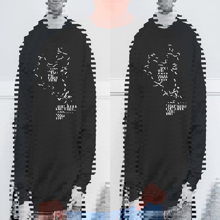 自由な台湾の誇りと独立。 スウェットシャツ 高齢者への贈り物