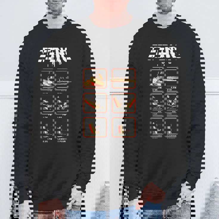 船1912クルーズのタイタニック号沈没段階 スウェットシャツ 高齢者への贈り物