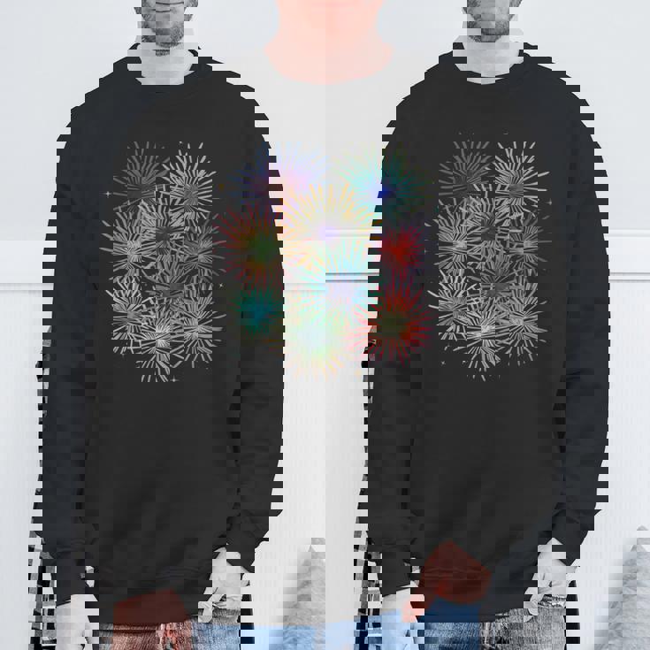 花火のお祝い スウェットシャツ 高齢者への贈り物