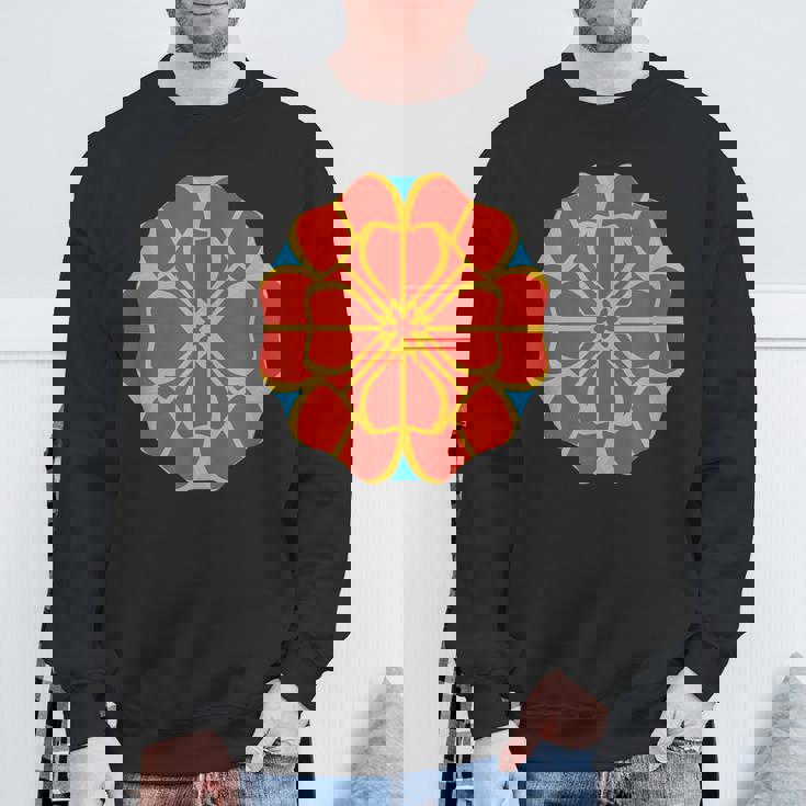 花笠花 琉球 沖縄 日本 琉球諸島 沖縄 スウェットシャツ 高齢者への贈り物