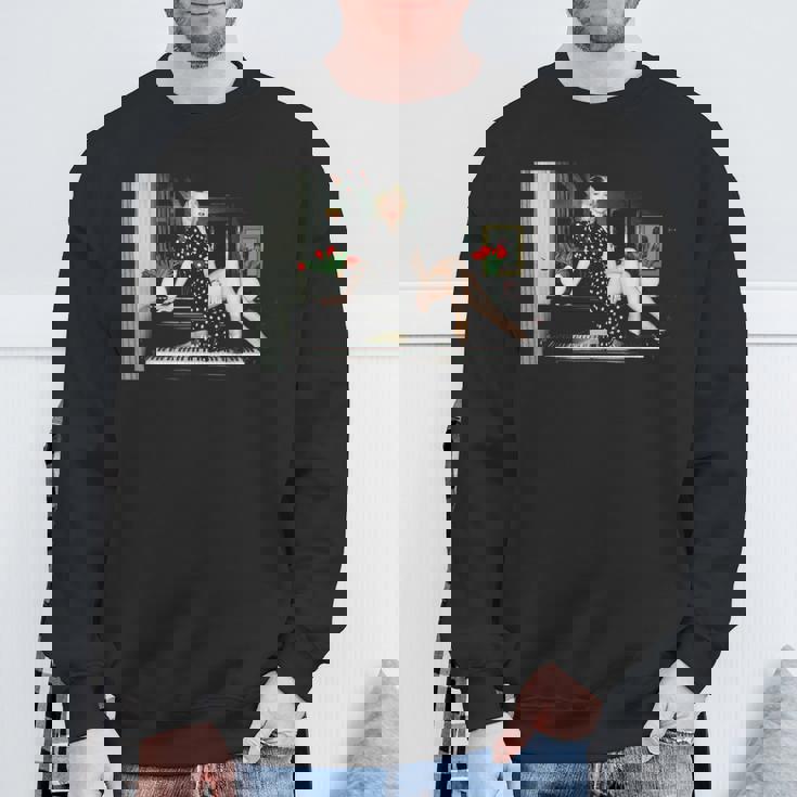 英国で歌手シンディ・ローパーがi Drove All Nightを宣伝 スウェットシャツ 高齢者への贈り物