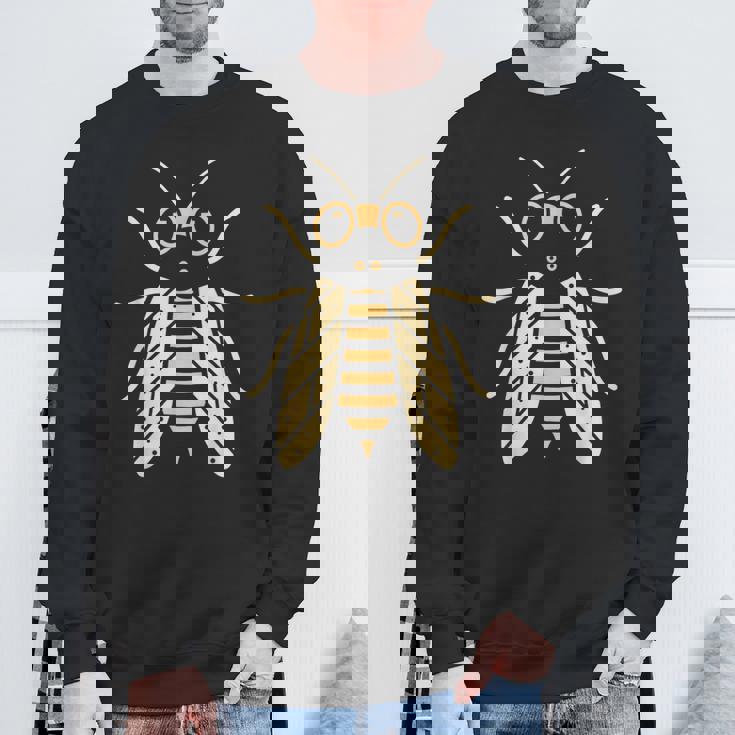 蝉のユーモア シンプルでかわいいミニマリストの昆虫 蝉 スウェットシャツ 高齢者への贈り物