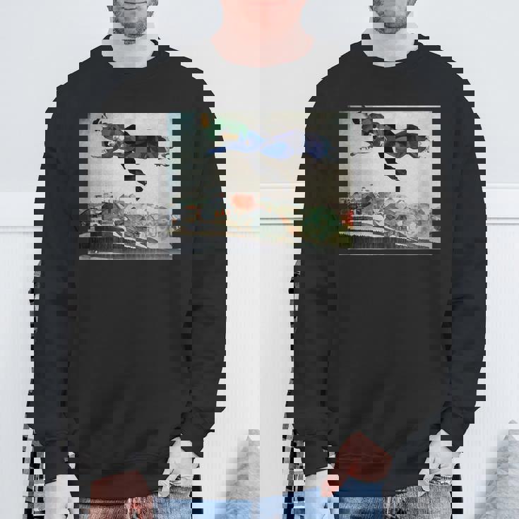 街の上で スウェットシャツ 高齢者への贈り物