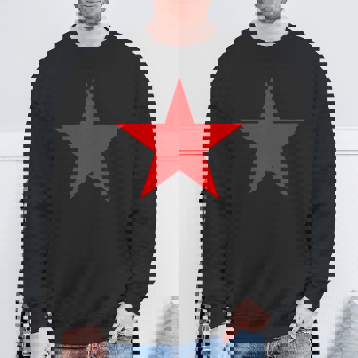 複数のカラーにレッドスター。 スウェットシャツ 高齢者への贈り物