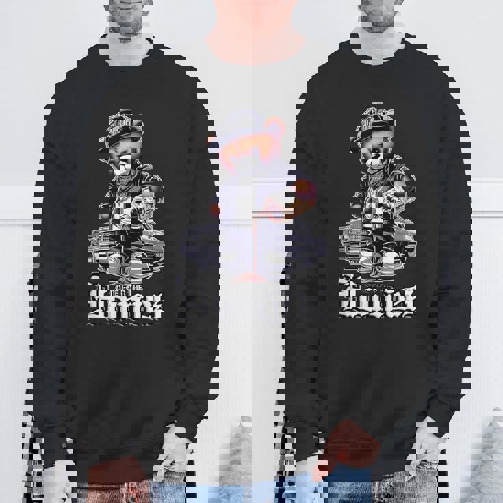 西海岸ラテン系チカーノアートヒップホップ One For The Homies スウェットシャツ 高齢者への贈り物