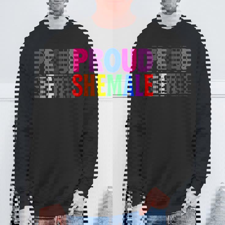誇り高きシーメール レディーボーイ Lgbtq プライド スウェットシャツ 高齢者への贈り物