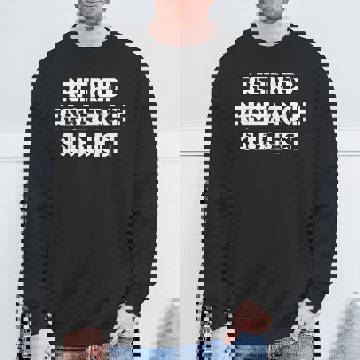 退職研究科 スウェットシャツ 高齢者への贈り物