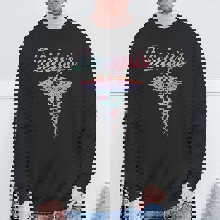 透析 看護師 腎臓移植 腎臓 長袖tシャツ スウェットシャツ 高齢者への贈り物