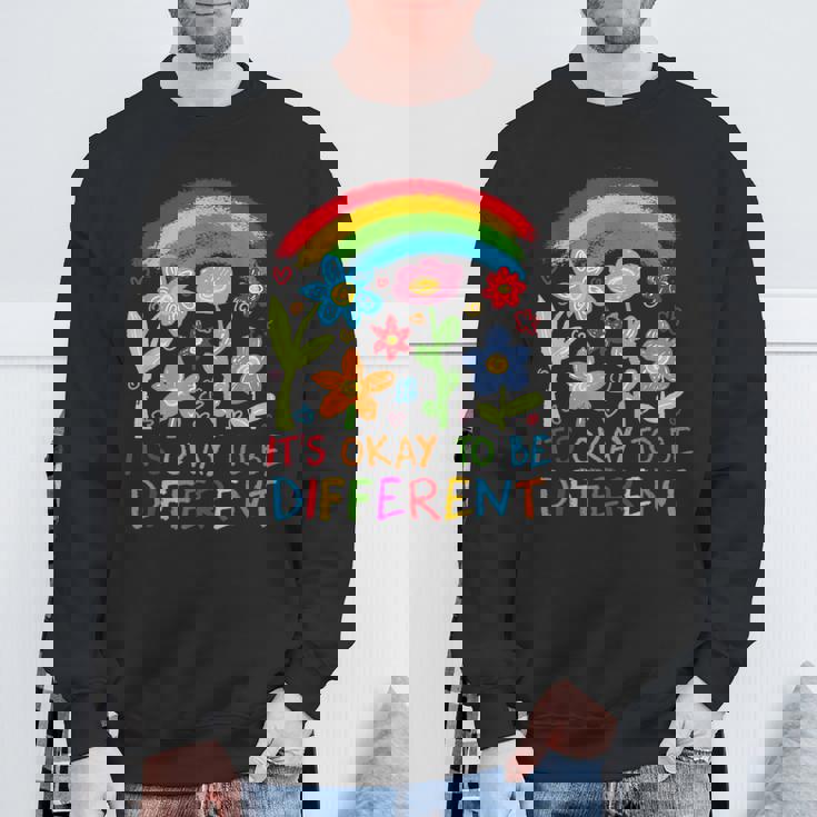 違う虹の花でも大丈夫 スウェットシャツ 高齢者への贈り物