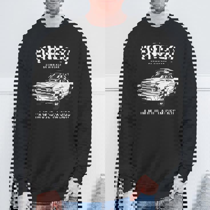 還暦祝い 車好き お父さん 男性 父の日 クラシックカー 60歳 I'm Not Old I'm Classic スウェットシャツ 高齢者への贈り物