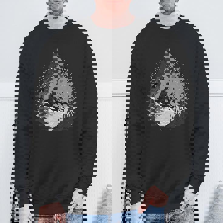 野生動物 自然 ハイキング ハイカー 森林 反射 山 スウェットシャツ 高齢者への贈り物