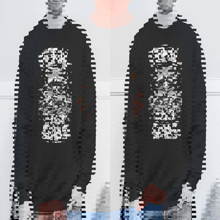 野良ゴミ・ギャング、アライグマ・ファミリーで楽しむ スウェットシャツ 高齢者への贈り物